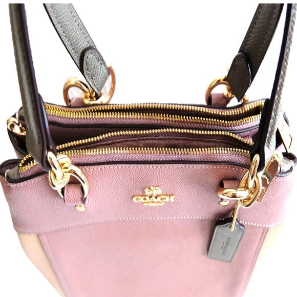Coach Mini Brooke Carryall Color-block Handbag - Picture 5 of 7